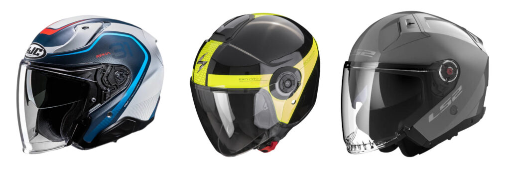 casco moto jet