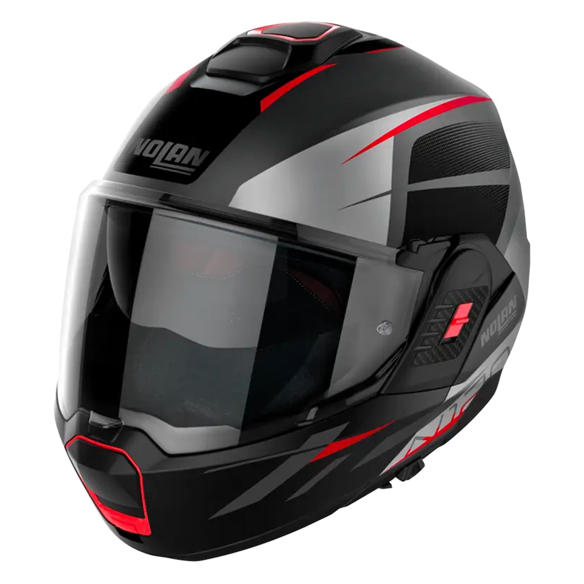 casco moto modulare ribaltabile nolan n120-1 nightlife 25