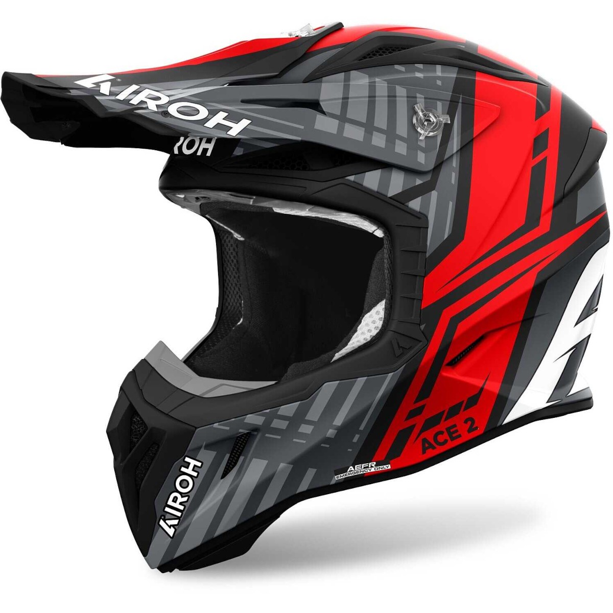 casco motocross enduro airoh aviator ace 2 proud red