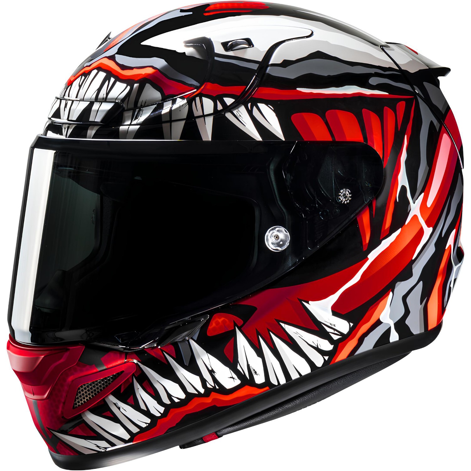 casco moto integrale racing hjc rpha 12 maximized venom