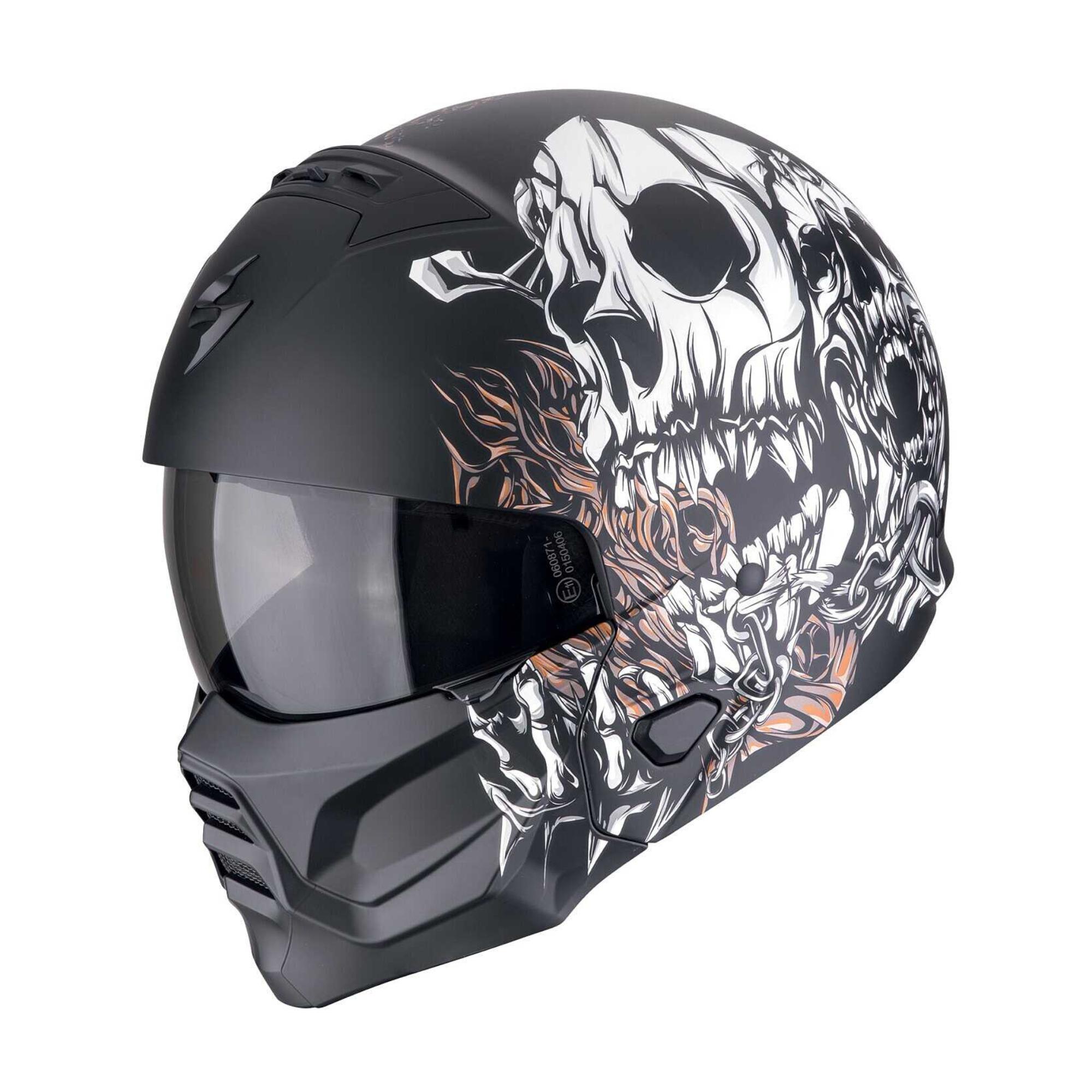 casco moto scorpion exo combat 2 genesis