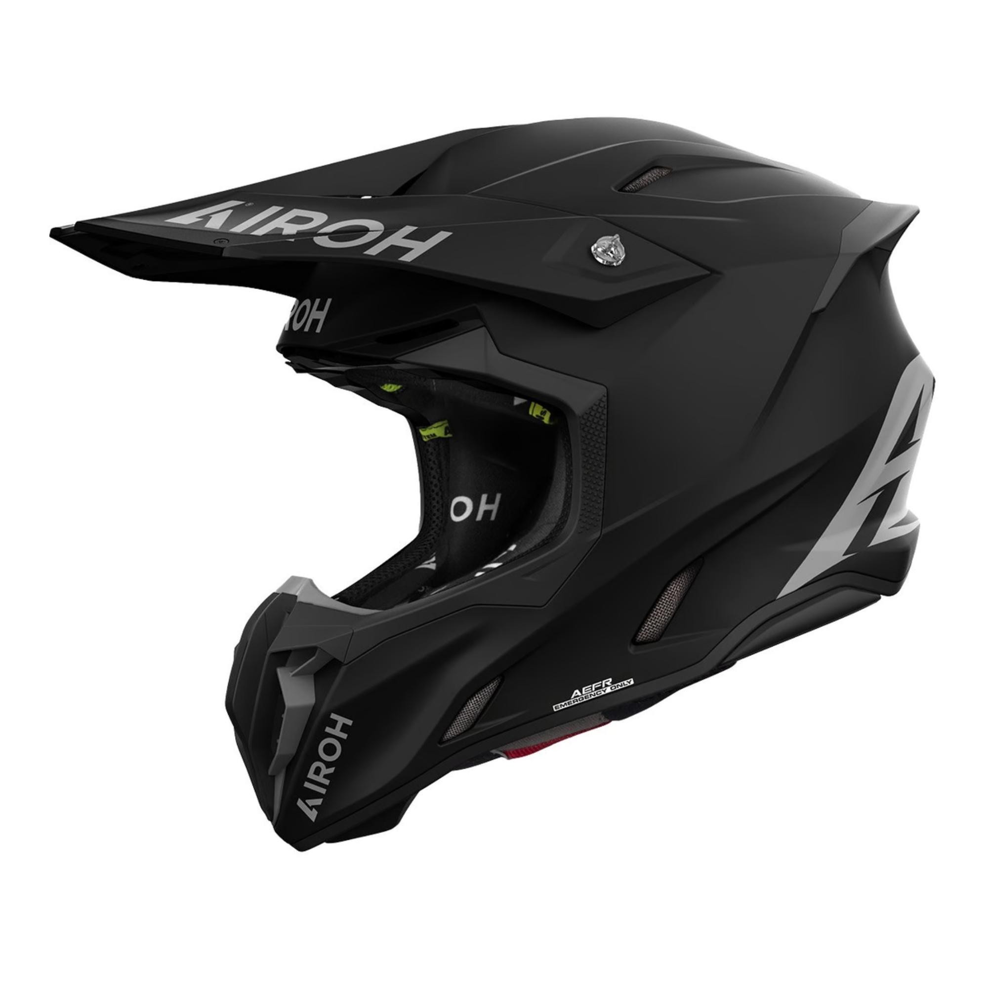 casco offroad airoh twist 3 nero opaco