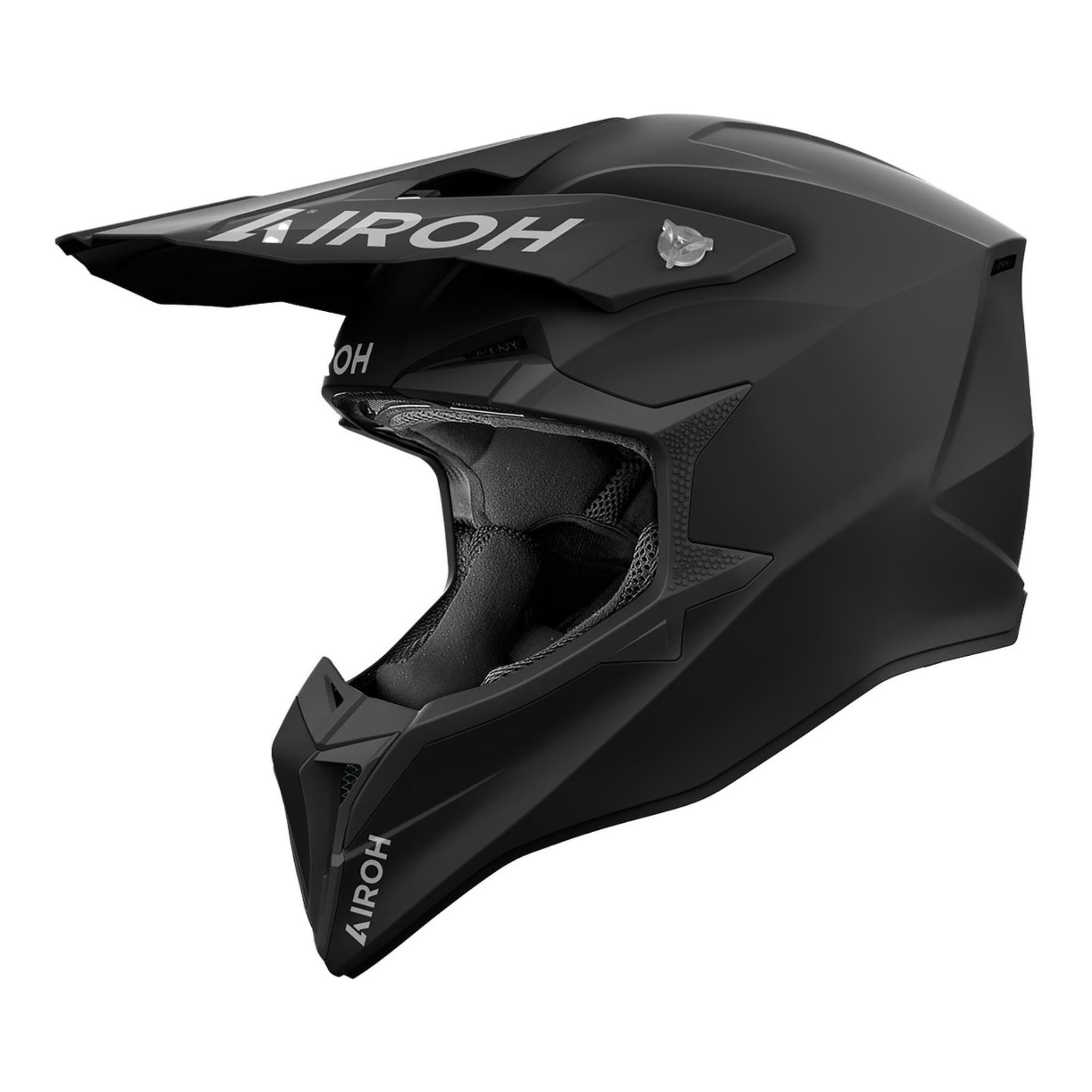 casco offroad Airoh wraaap nero opaco