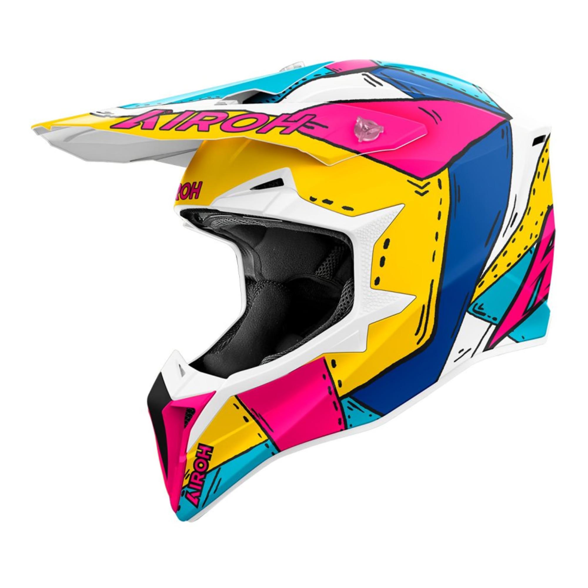 casco offroad airoh wraaap paint