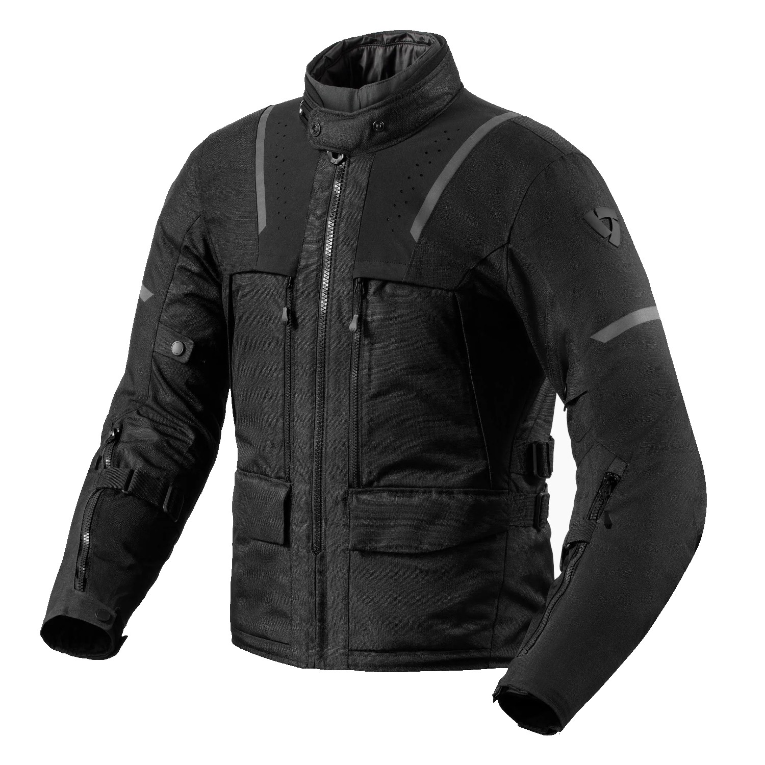 giacca moto touring uomo rev'it offtrack 2 h2o nero