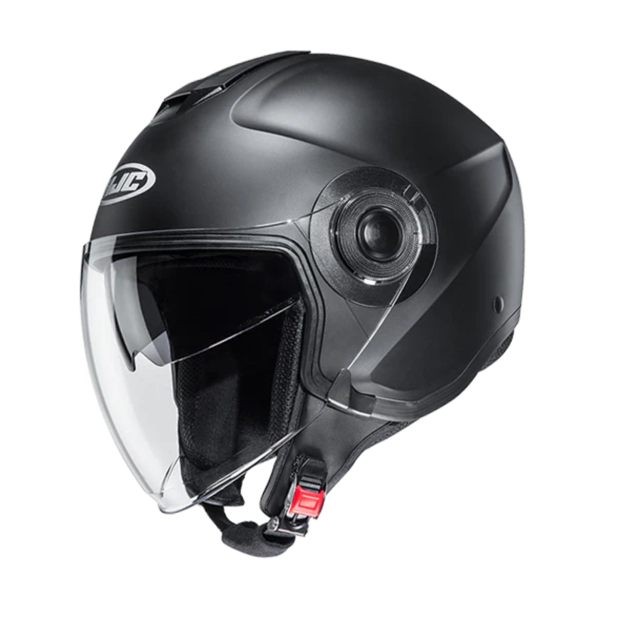 casco jet hjc i40n nero opaco