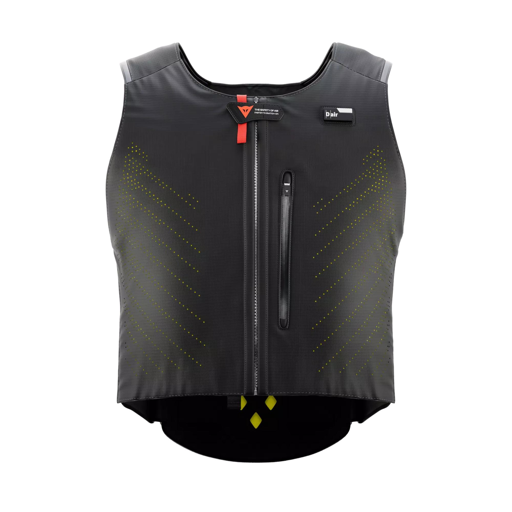 Dainese smart air gilet airbag elettronico moto vista frontale