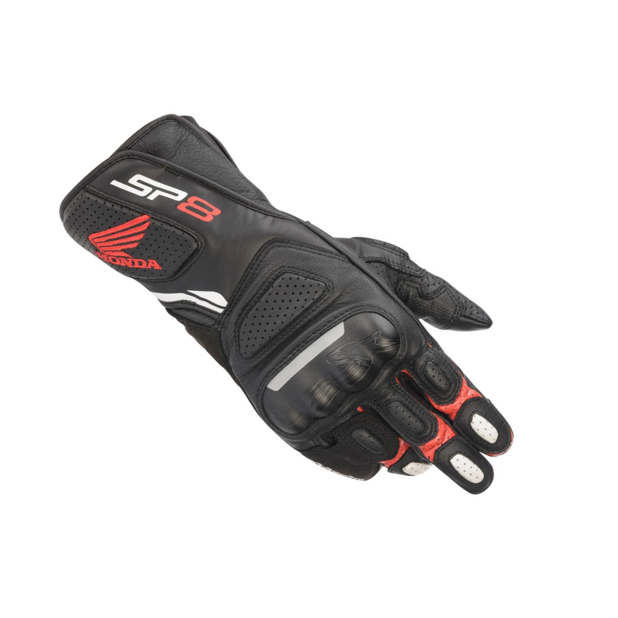 Alpinestars HONDA sp-8 v2 guanti pelle racing