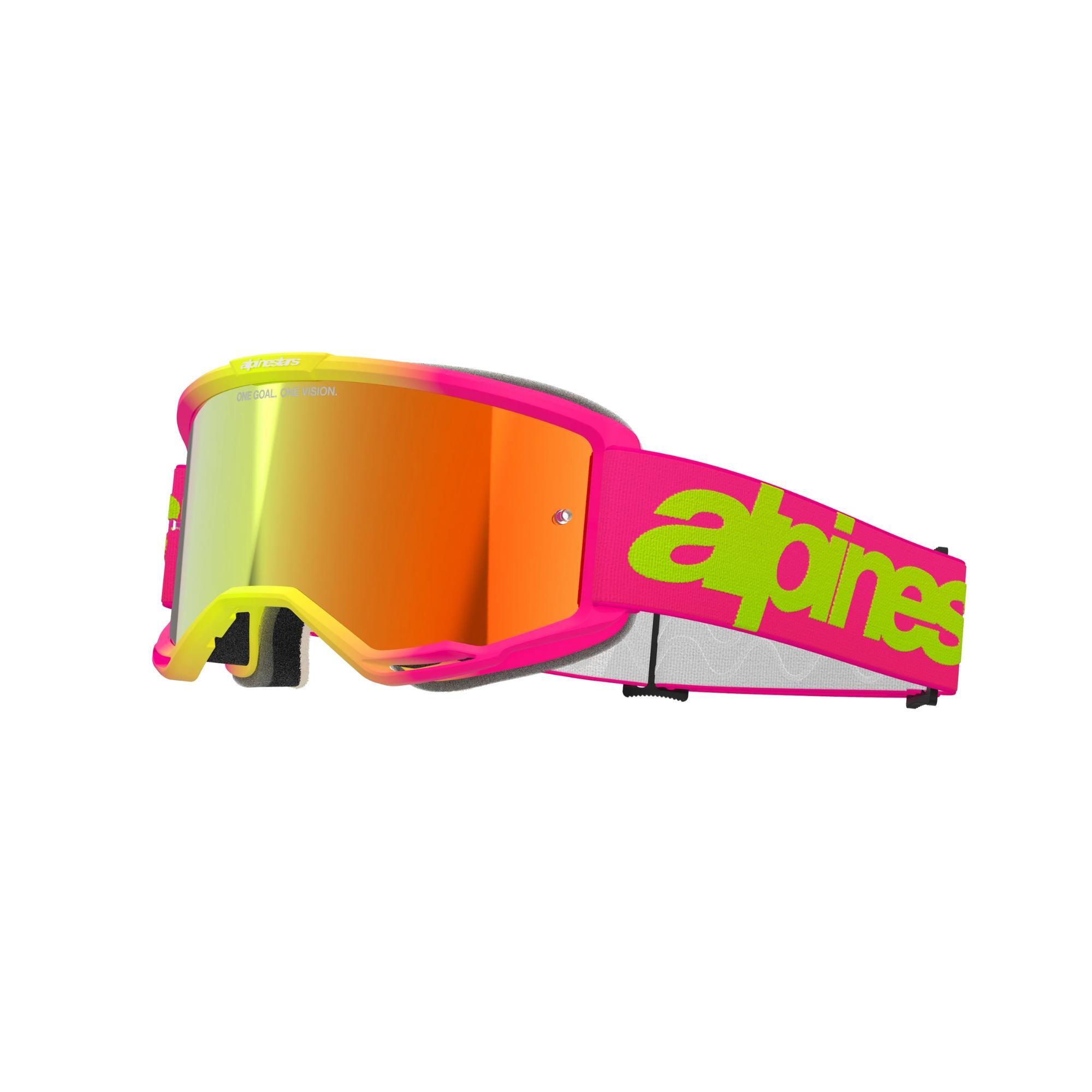 alpinestars vision 5 word mark 3085 maschera offroad