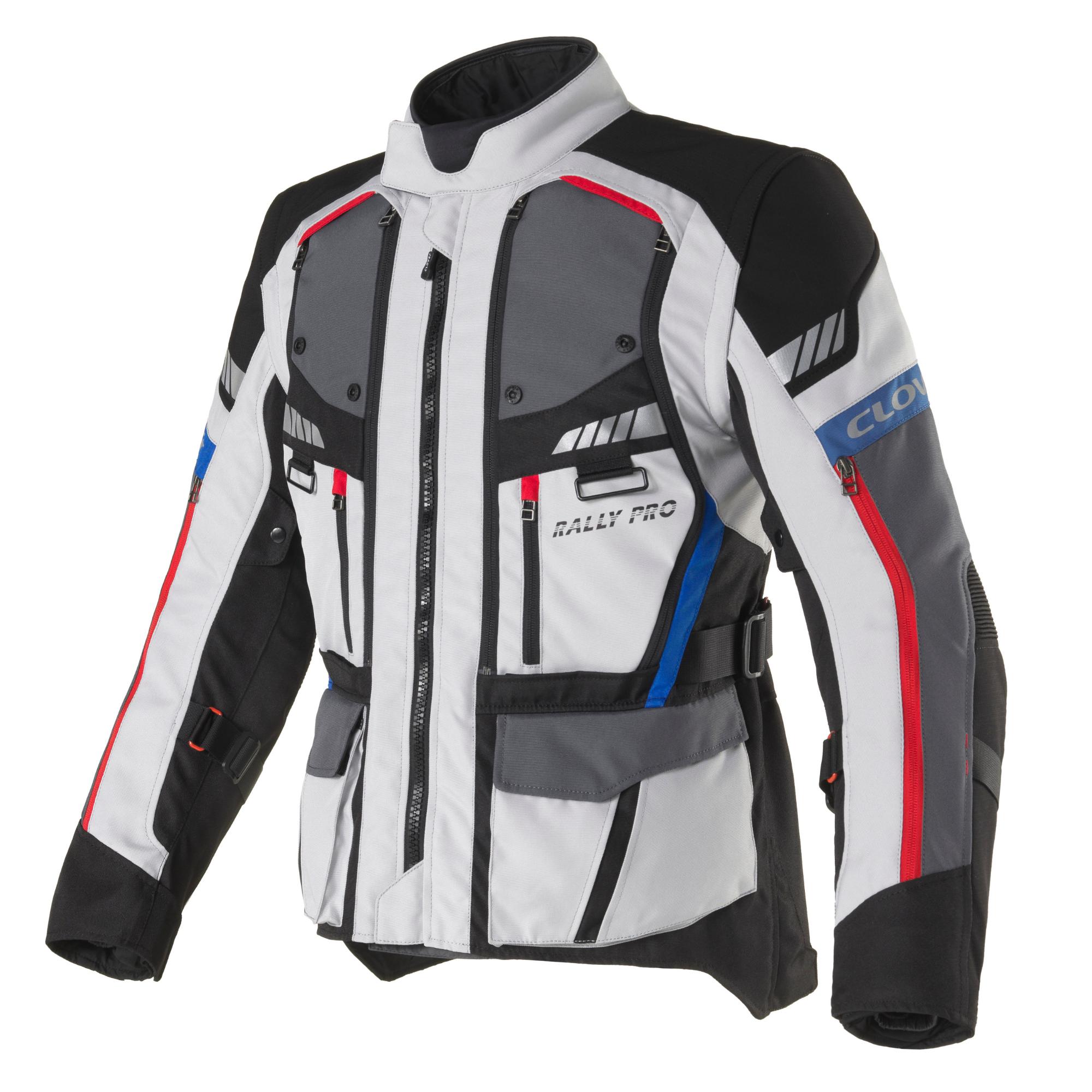 clover rally-pro n/gr giacca tessuto impermeabile